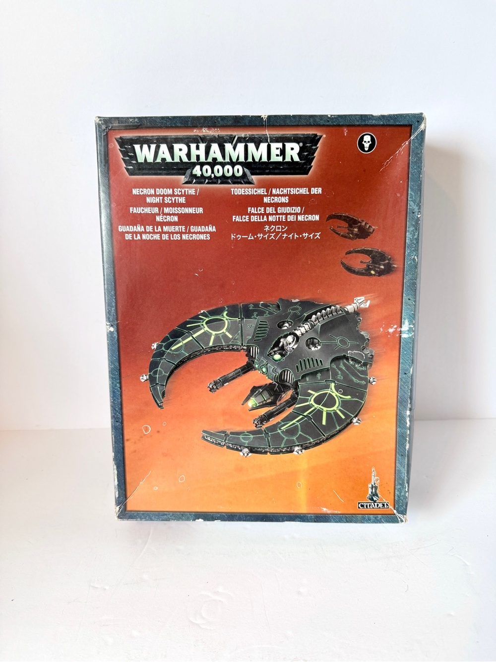 Vintage NOS Warhammer 40K Necron Doom Scythe / Night Scythe Dual Kit Open Box
